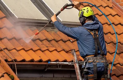 Démoussage et hydrofuge de toiture à Hurecourt